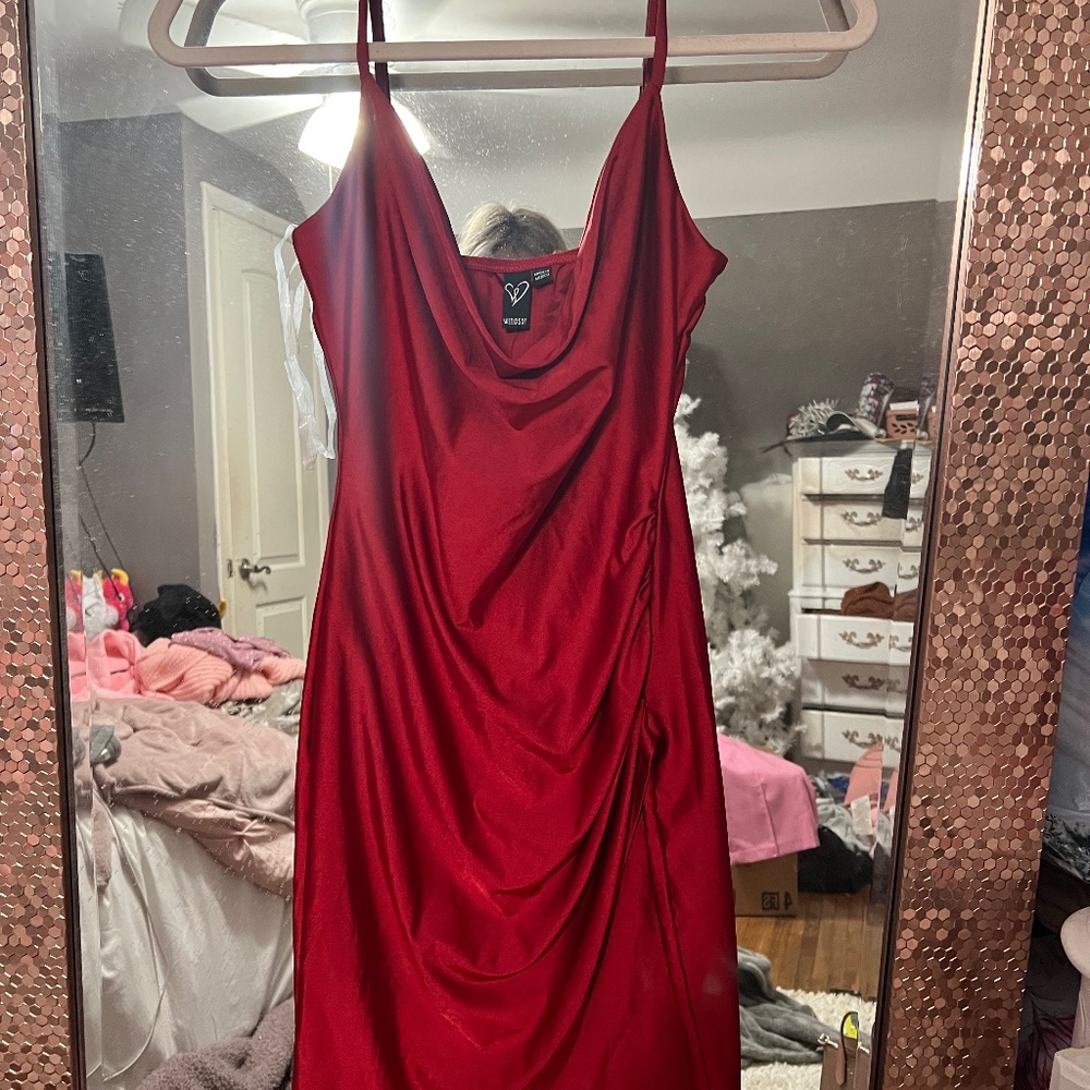 Windsor Dress Red